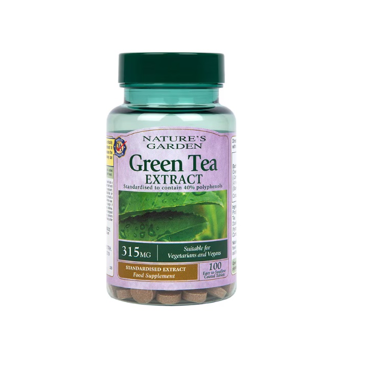 Nature's Garden Green Tea 315mg 100 Tablets